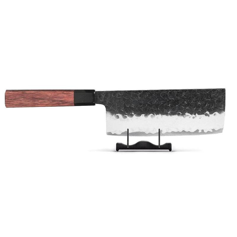Shinrai Knives - Kurayami Damascus Nakirimes 18 cm