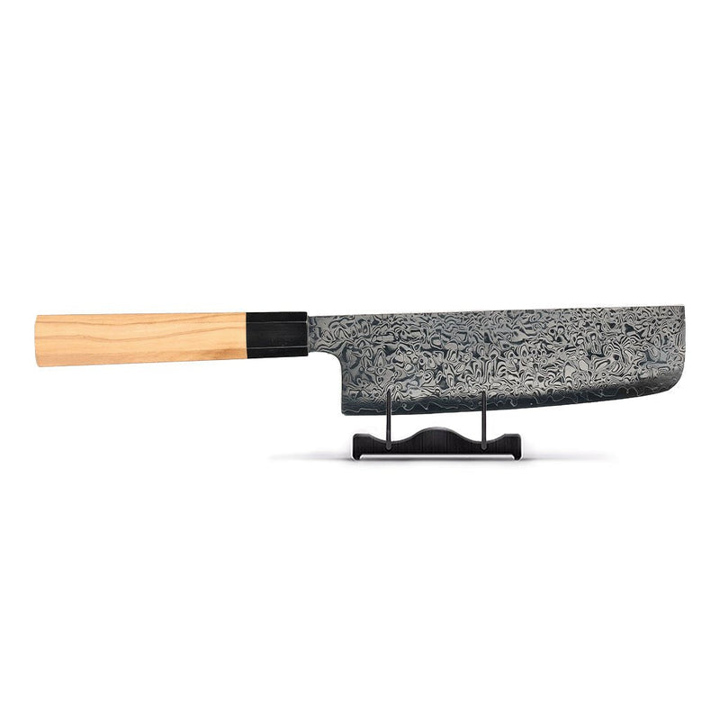 Shinrai Knives - Takumi Kaza Damascus Nakirimes 18 cm