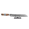 Shinrai Knives - Eclipse Series Damascus Bread Knife 20 cm