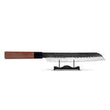Shinrai Knives - Kurayami Damascus Bread Knife 20 cm