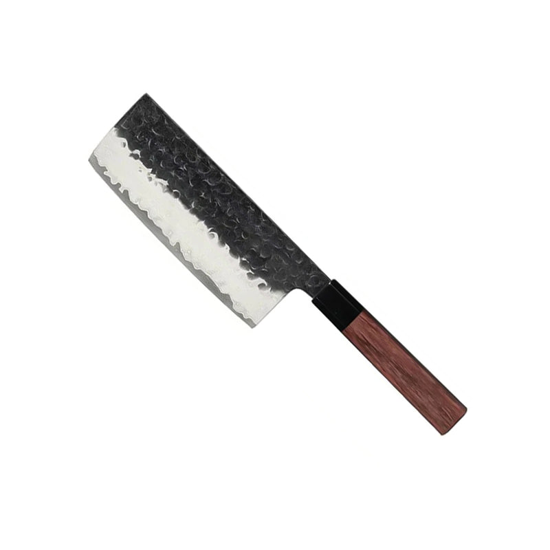 Kurayami Damascus Nakiri Knife 18 cm
