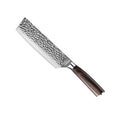 Hammered Stainless Steel - Nakiri knife 18cm