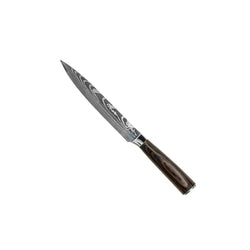 Quality Damascus Print Knives - 9 piece knife set