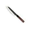 Shinrai Knives - Kurayami Damascus Santoku knife 18 cm