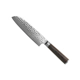 Hammered Damascus BR - Santoku Knife 18 cm
