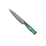 MOTHER OF PEARL JEWELS SERIES 5 PIECE DAMASCUS KNIFE SET