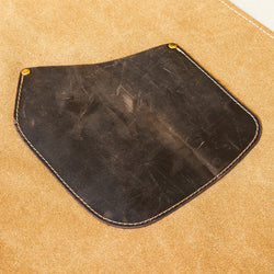 Shinrai Knives - Premium Canvas & Leather Apron (Brown)