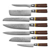 Micarta Jewels Serie - 7 piece set