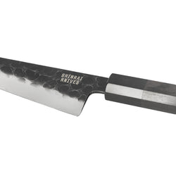Shinrai Knives - Blackout Edition Damascus Honesuki 15 cm