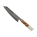 SPECIAL EDITION - DIAMOND OCTAGON DAMASCUS KIRITSUKE KNIFE 23 CM