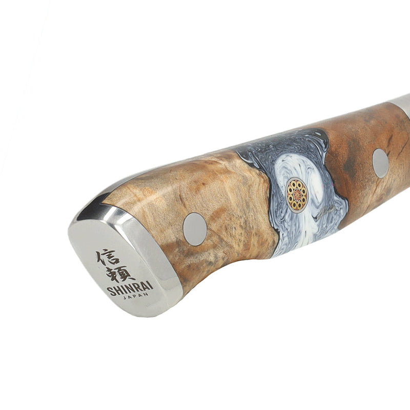 Shinrai Knives - Eclipse Series Damascus Chef's Knife 20 cm