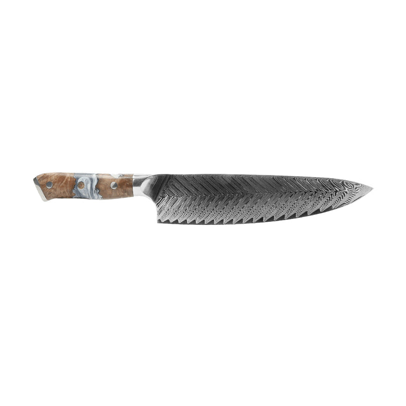 Shinrai Knives - Eclipse Series 6-Piece Damascus Knife Set
