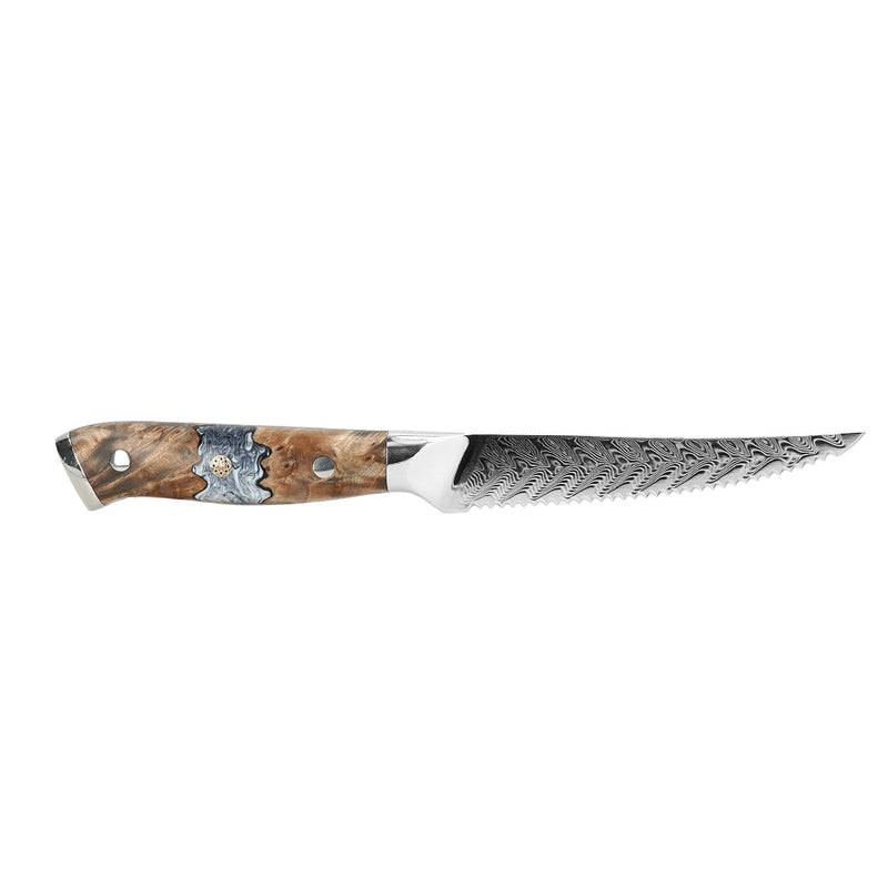 Shinrai Knives - Eclipse Series 6-Piece Damascus Knife Set