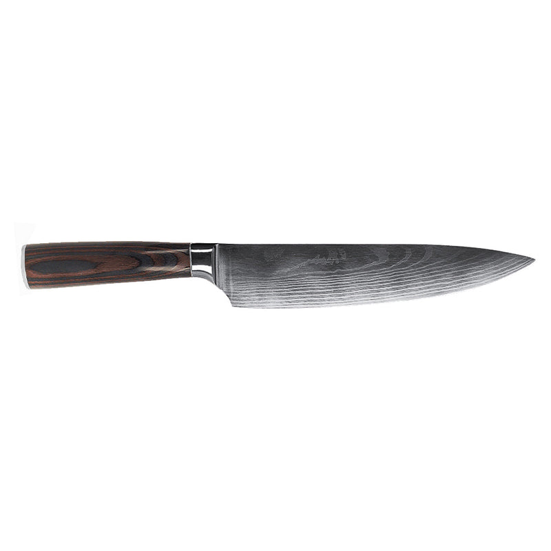 Shinrai Knives - Damascus Print 3-delige Outdoor Messenset