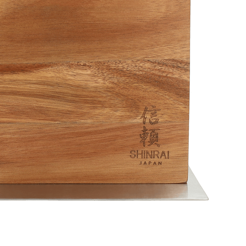 Magnetic Knife Block Cito Double Sided, Acacia Wood
