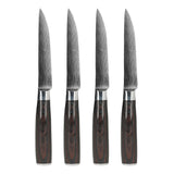 Shinrai Knives - Damascus Print 4 Steak knives