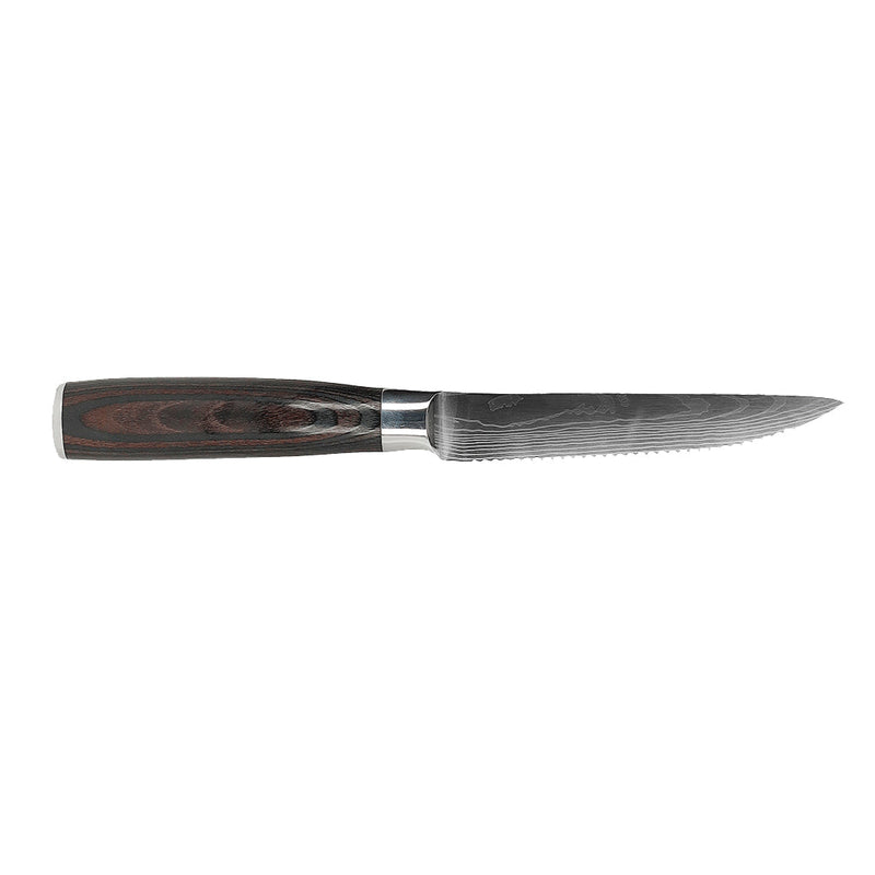 Shinrai Knives - Damascus Print 4 Steak knives