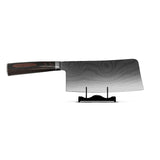 Shinrai Knives - Damascus Print Chinese Chef's Knife 18 cm