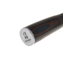 Shinrai Knives - Damascus Print Chinese Chef's Knife 18 cm