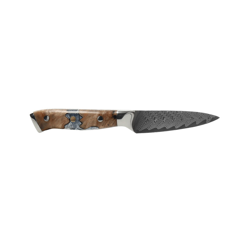 Shinrai Knives - Eclipse Series 6-Piece Damascus Knife Set