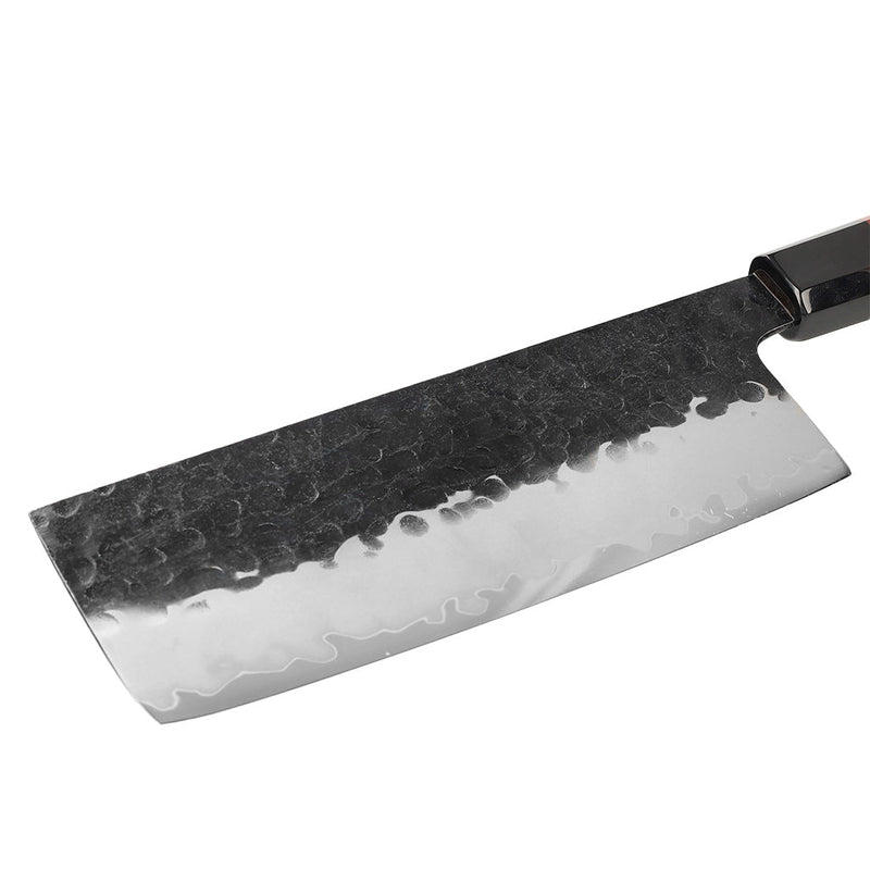 Kurayami Damascus Nakiri Knife 18 cm
