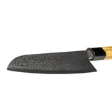Shinrai Knives - Takumi Kaza Damascus Santoku knife 18 cm