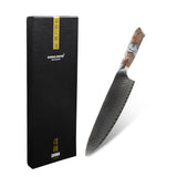 Shinrai Knives - Eclipse Series Damascus Chef's Knife 20 cm