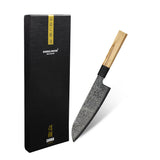 Shinrai Knives - Takumi Kaza Damascus Santoku knife 18 cm