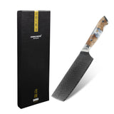 Shinrai Knives - Eclipse Series Damascus Nakirimes 18 cm
