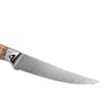 Shinrai Knives - Eclipse Series Damascus Steak Knife 13 cm