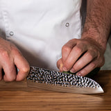 Hammered Stainless Steel Series 6-piece Knife Set