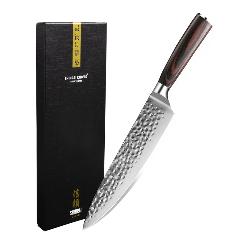 Hammered Stainless Steel Series - Chef's knife