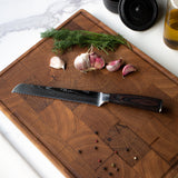 Damascus Print series - Bread knife
