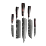 Damascus Print Series - 5-piece set 1