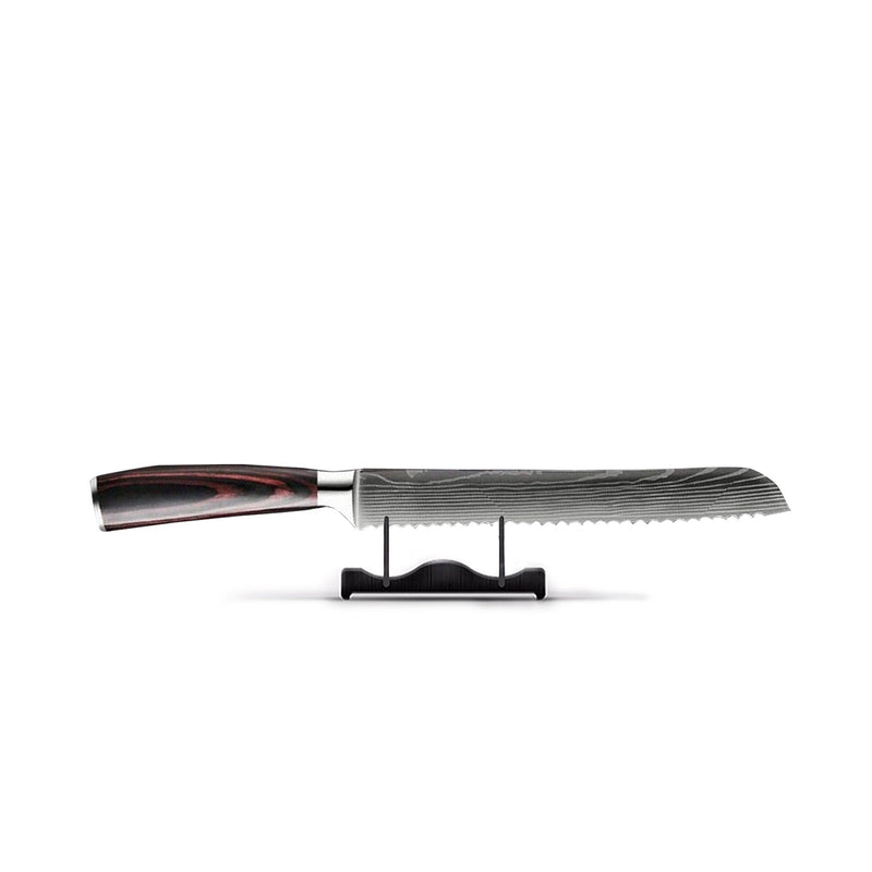 Damascus Print series - Bread knife