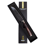 Damascus print series - Small Santoku knife (13cm)