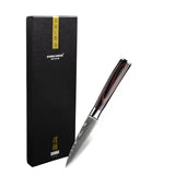 Damascus print series - Paring knife