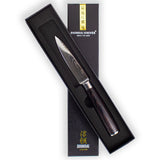 Damascus print series - Paring knife