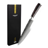 Damascus print series - Slicing knife