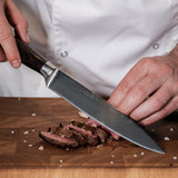 Damascus print - Slicing knife 20 cm
