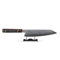 Kiritsuke Octagons Damascus Knife 23 cm - Style 1