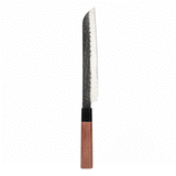 Shinrai Knives - Kurayami Damascus Bread Knife 20 cm