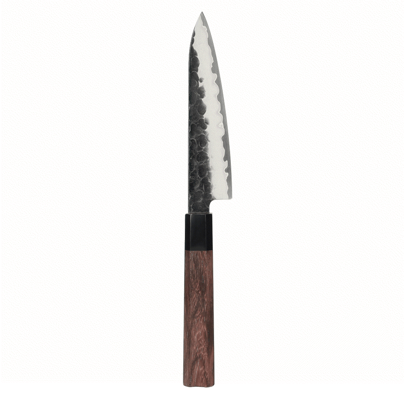 Shinrai Knives - Kurayami Damascus Paring Knife 13 cm