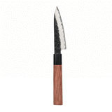Shinrai Knives - Kurayami Damascus Paring Knife 9 cm