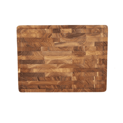 Shinrai Knives - Luxury Teak Wood Cutting Board - 40 x 30 x 4.5 cm