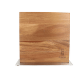 Shinrai Knives - Magnetic Knife Block Cito Double Sided - Acacia Wood