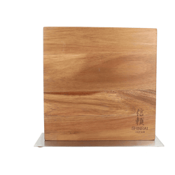 Shinrai Knives - Magnetic Knife Block Cito Double Sided - Acacia Wood
