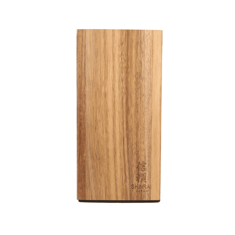 Shinrai Knives - Magnetic Knife Block Rotate - Acacia Wood