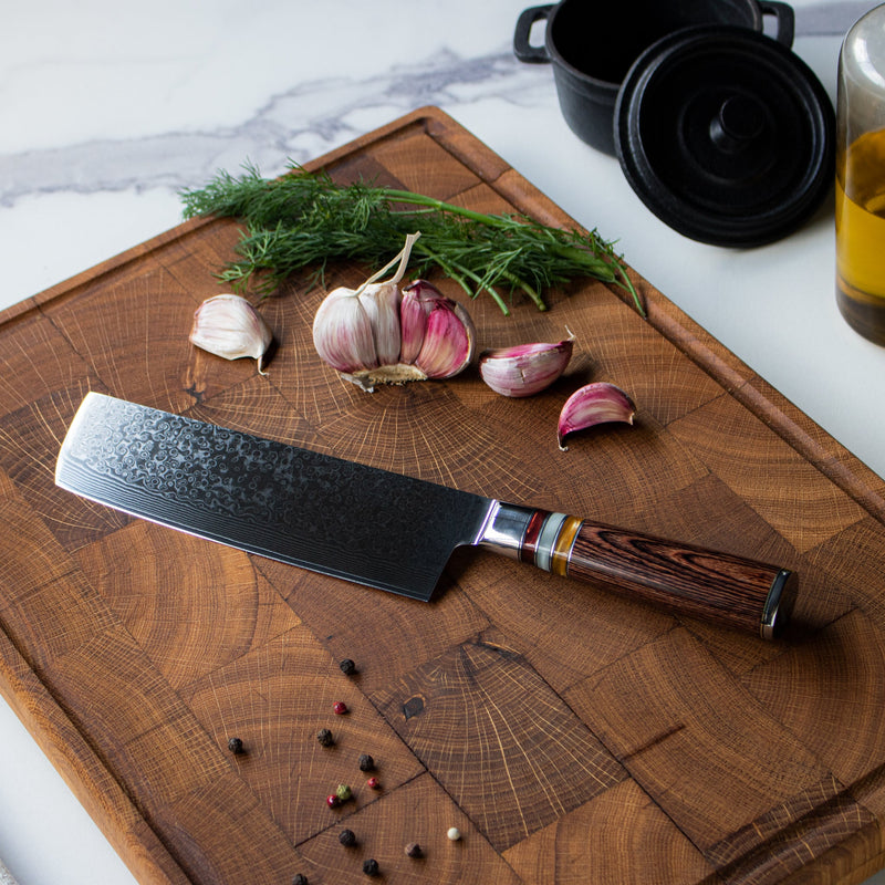 Micarta Jewels Serie - Nakiri Knife