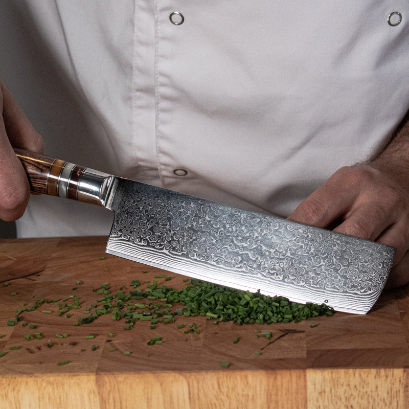 Micarta Jewels Serie - Nakiri Knife